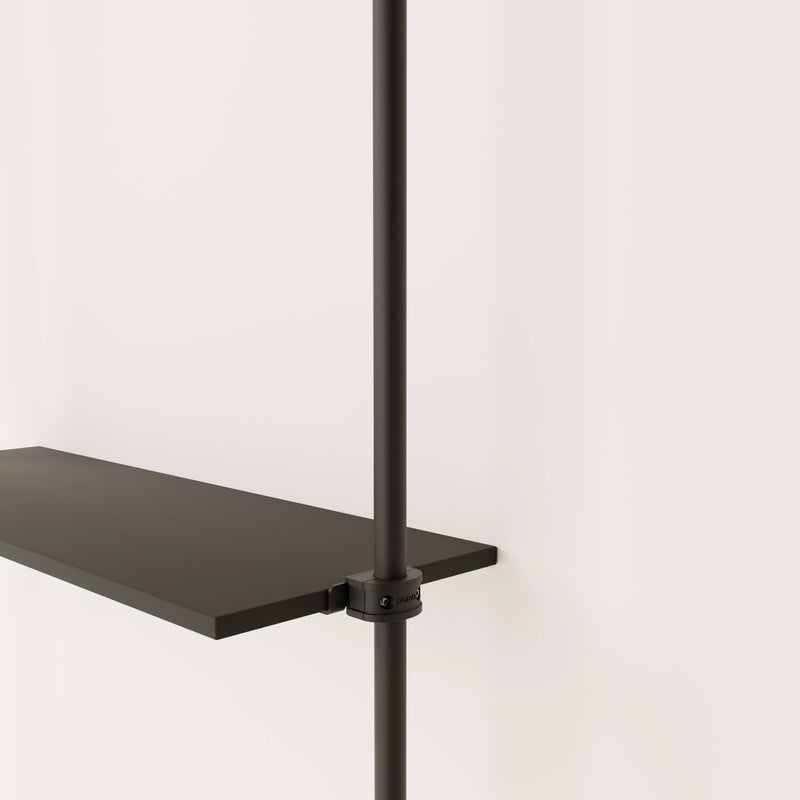 Hylde – sort | inkl. monteringstilbehør | sæt med 1 | sæt med 3 | sæt med 5