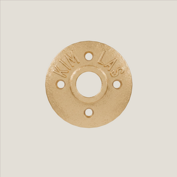 Bord 3/4" – goud | 4 schroefgaten