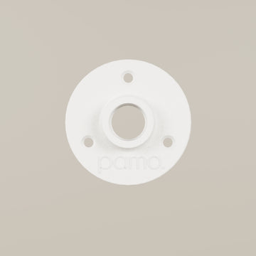 Teller 3/4" – Weiß