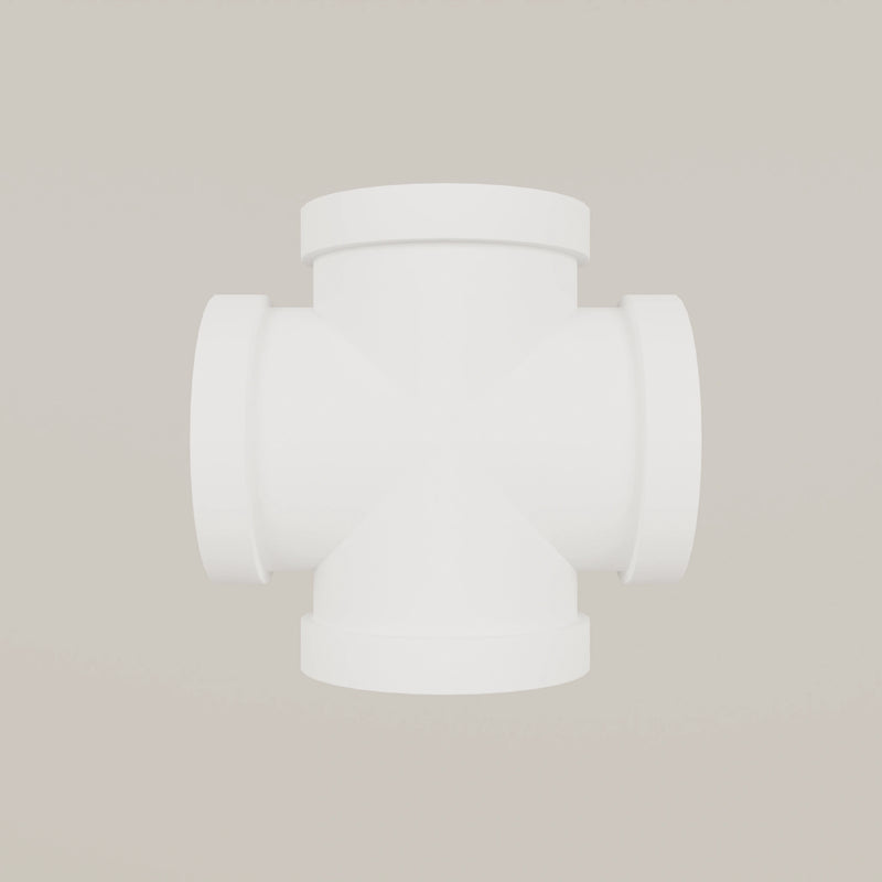 4-voudige connector – Wit