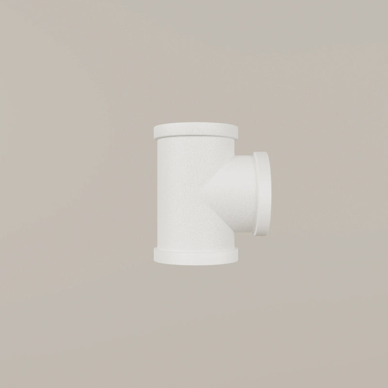 T-stuk connector – Wit