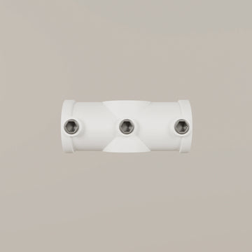 Rohrklemme 3/4" – Weiß