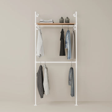 KIM DOUBLE 1 OAK – 1 raft | alb