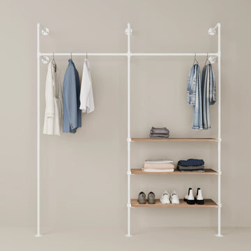 KIM 2 OAK – 3 rafturi | alb