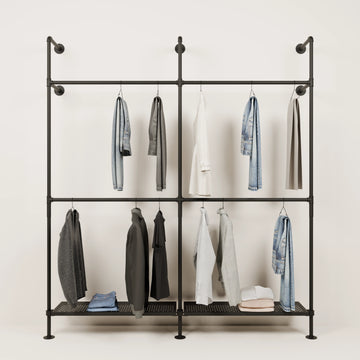 KIM DOUBLE 2 METAL – 2 ripiani sotto