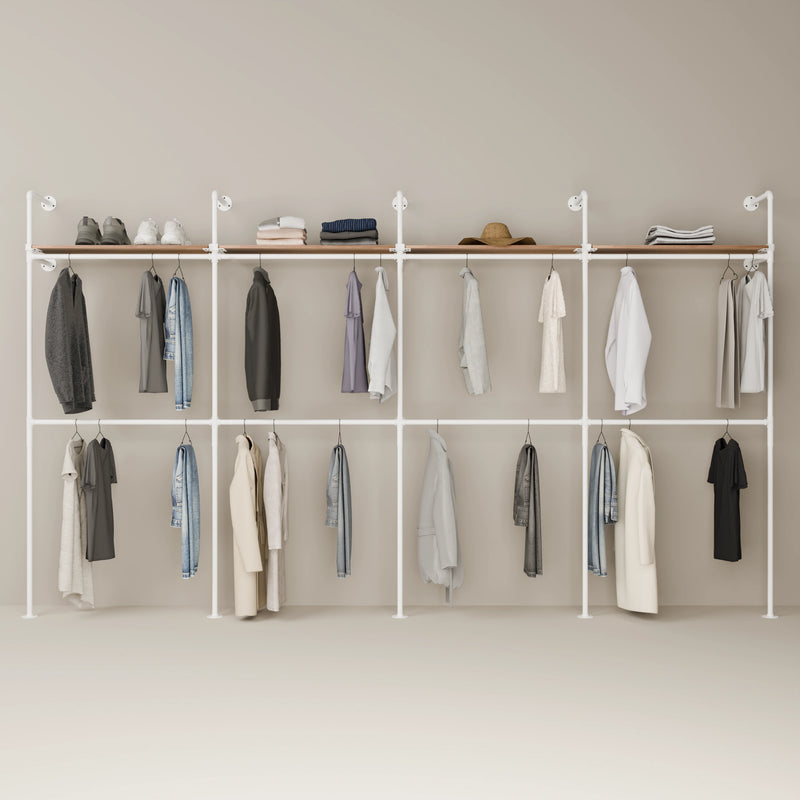 KIM DOUBLE 4 OAK – 4 hylder