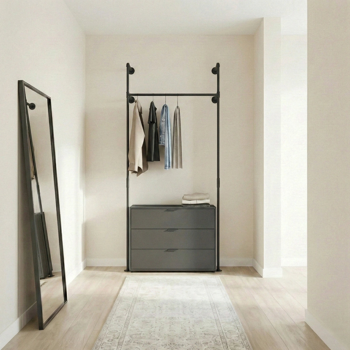 Industrial Style Garderobe KIM 1 kaufen » Leichte Montage – pamo. design