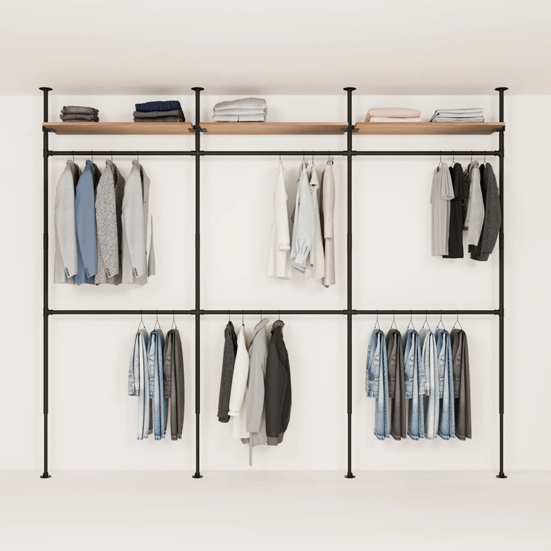 LOFT 3 OAK – 3 polic výše