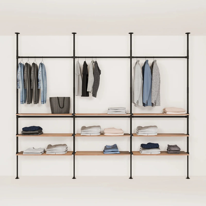 LOFT 3 OAK – 9 półek