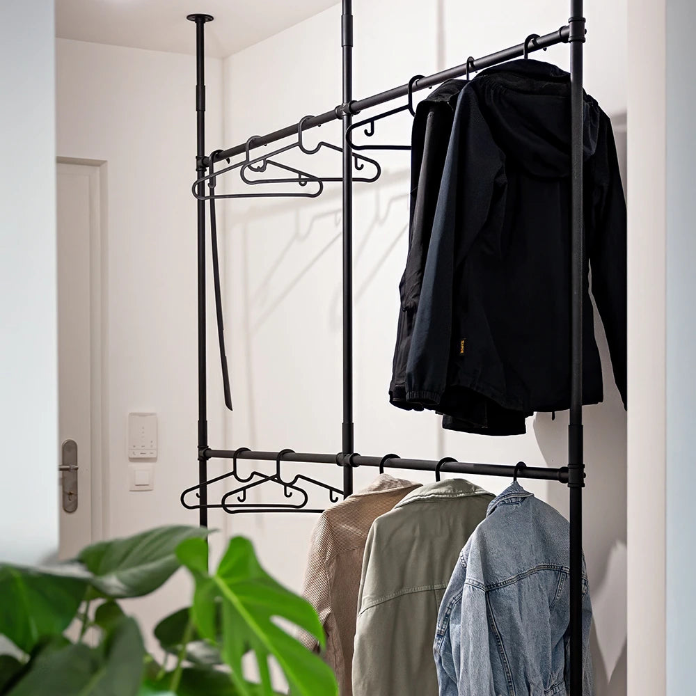 Teleskop Kleiderstange kaufen » 100% Ohne Bohren 🛍 – pamo. design
