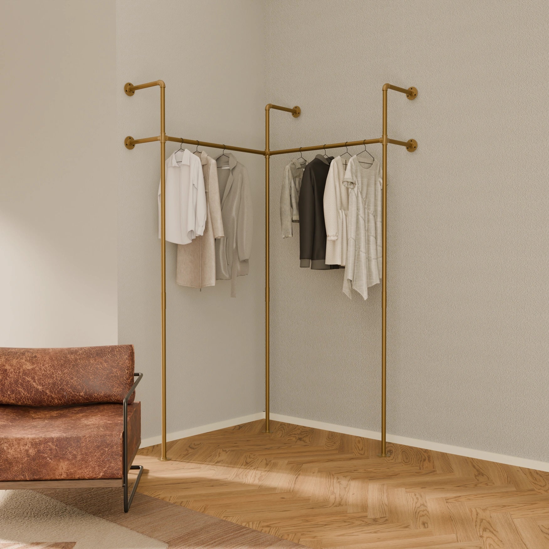 Eck-Kleiderstange online kaufen » Stil & Funktionalität ✨ – pamo. design