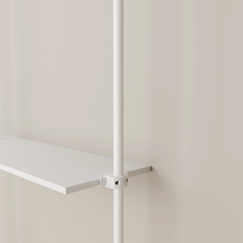 Hylle – hvit | inkl. monteringstilbehør | sett med 1 | sett med 3 | sett med 5