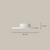 Placa 3/4 " – Blanco