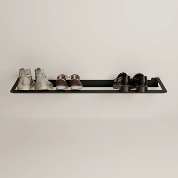 Schuhregal – Schwarz