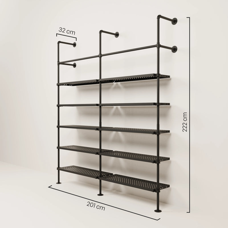 KIM 2 METAL – 10 estantes