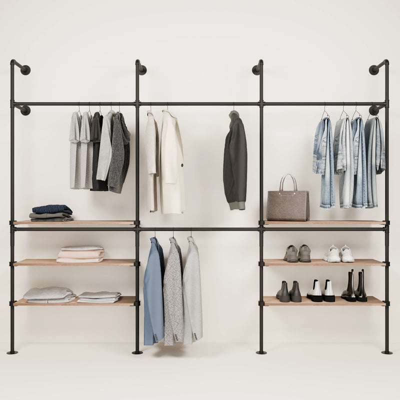 KIM DOUBLE 3 OAK – 6 półek zewnętrznych