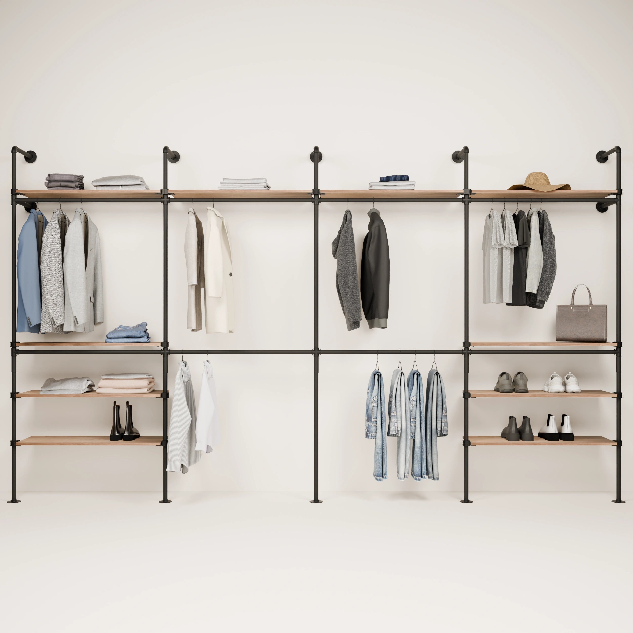 KIM DOUBLE 4 OAK – 10 ripiani superiori