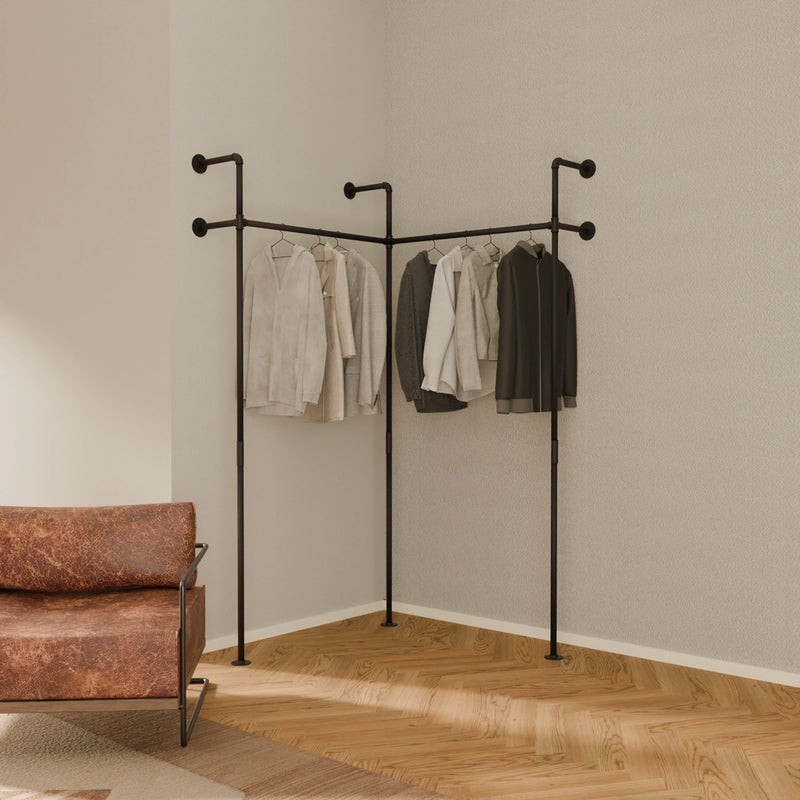 Kleiderstange für Ecken & Nischen » Hier online entdecken – pamo. design