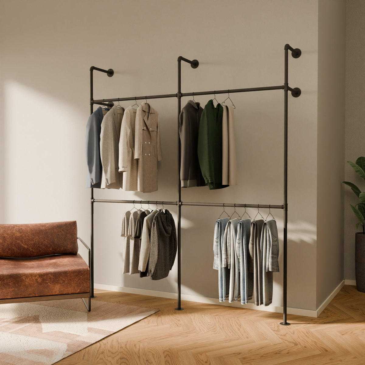 Offenes Schranksystem kaufen » pamo KIM DOUBLE 2 🛍 – pamo. design