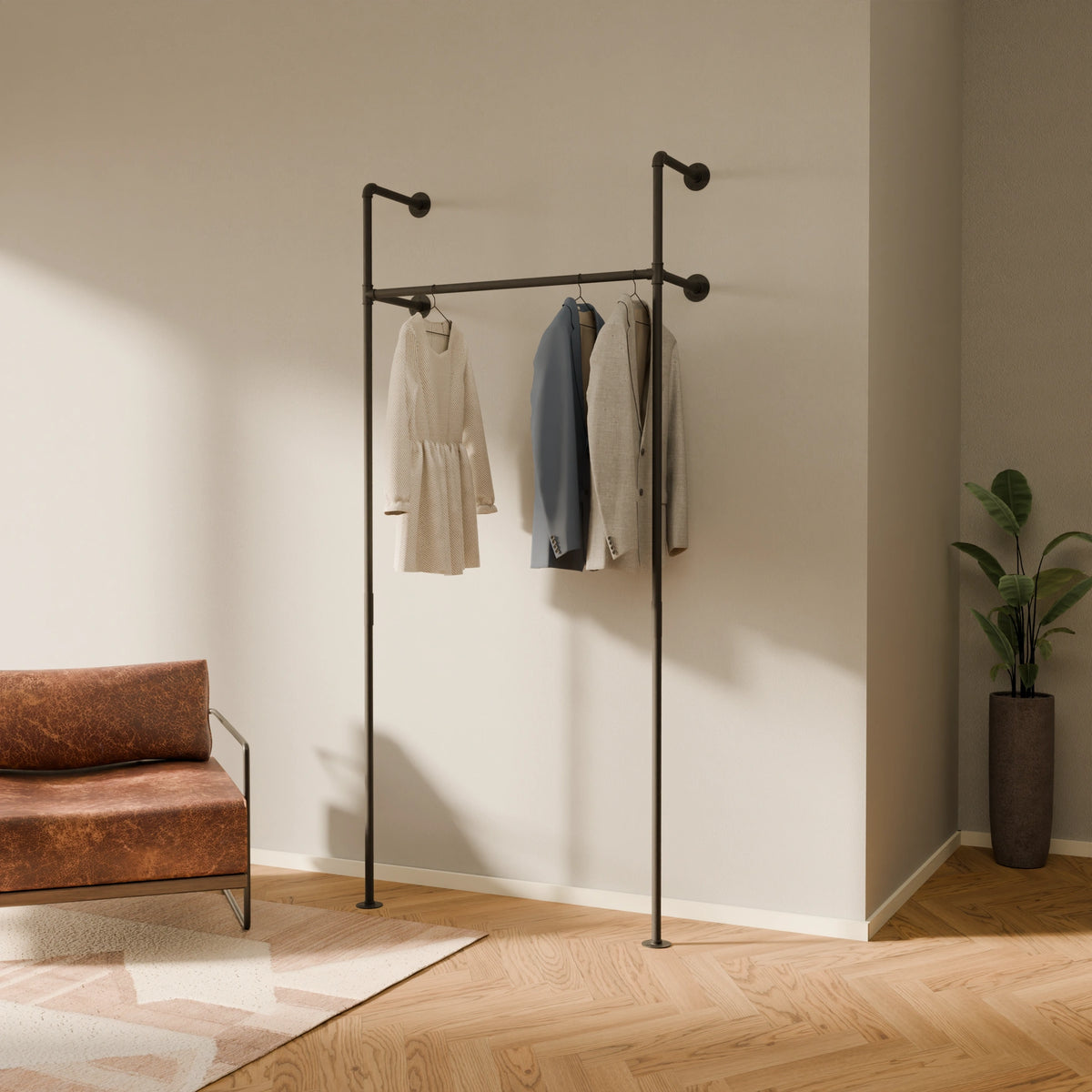 Industrial Style Garderobe KIM 1 kaufen » Leichte Montage – pamo. design